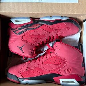 Nike Air Jordan MVP Raging Bull GS Sz 6.5Y Gym Red Summit White Black DZ5577 600